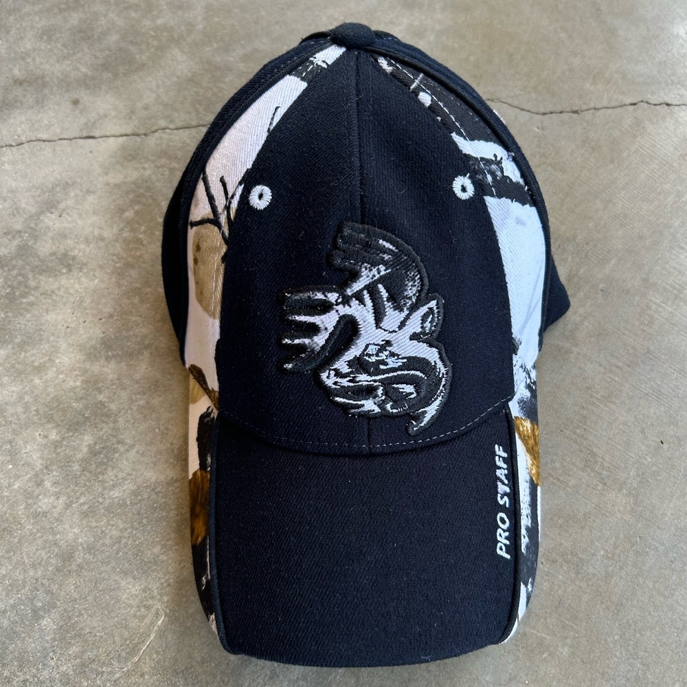 Legendary Whitetails Black and White Pro Staff Hat
